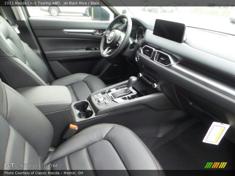 Jet Black Mica / Black 2021 Mazda CX-5 Touring AWD