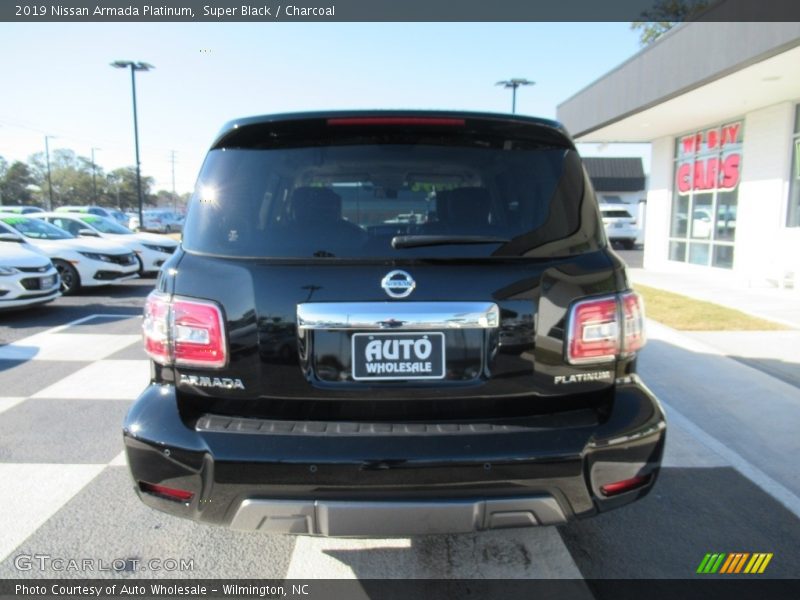 Super Black / Charcoal 2019 Nissan Armada Platinum