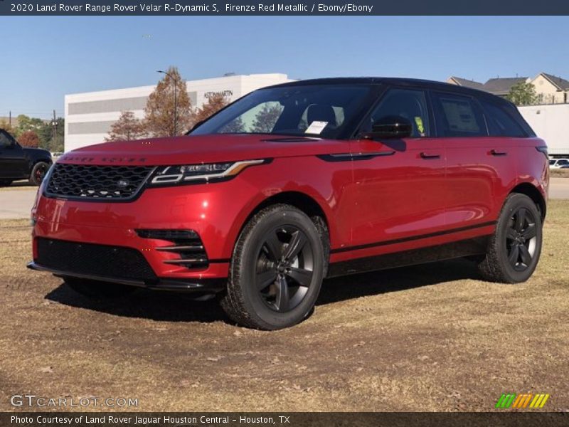 Firenze Red Metallic / Ebony/Ebony 2020 Land Rover Range Rover Velar R-Dynamic S