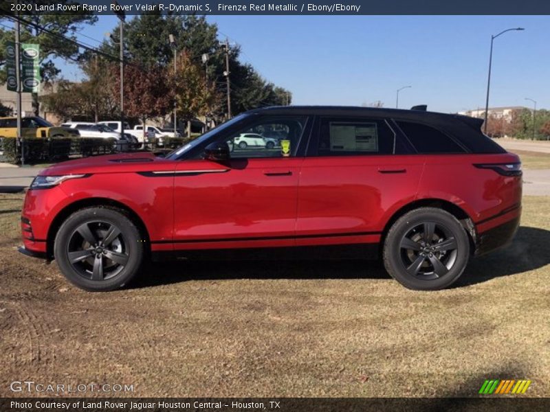 Firenze Red Metallic / Ebony/Ebony 2020 Land Rover Range Rover Velar R-Dynamic S