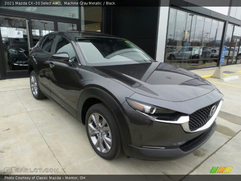 Machine Gray Metallic / Black 2021 Mazda CX-30 Select AWD