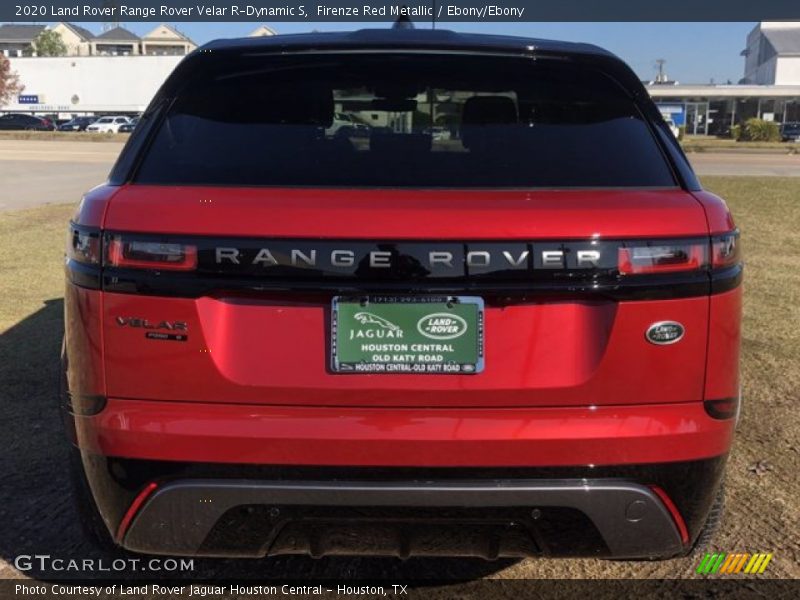 Firenze Red Metallic / Ebony/Ebony 2020 Land Rover Range Rover Velar R-Dynamic S