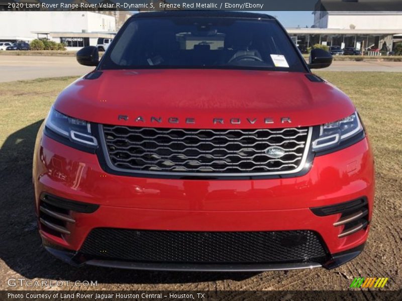 Firenze Red Metallic / Ebony/Ebony 2020 Land Rover Range Rover Velar R-Dynamic S