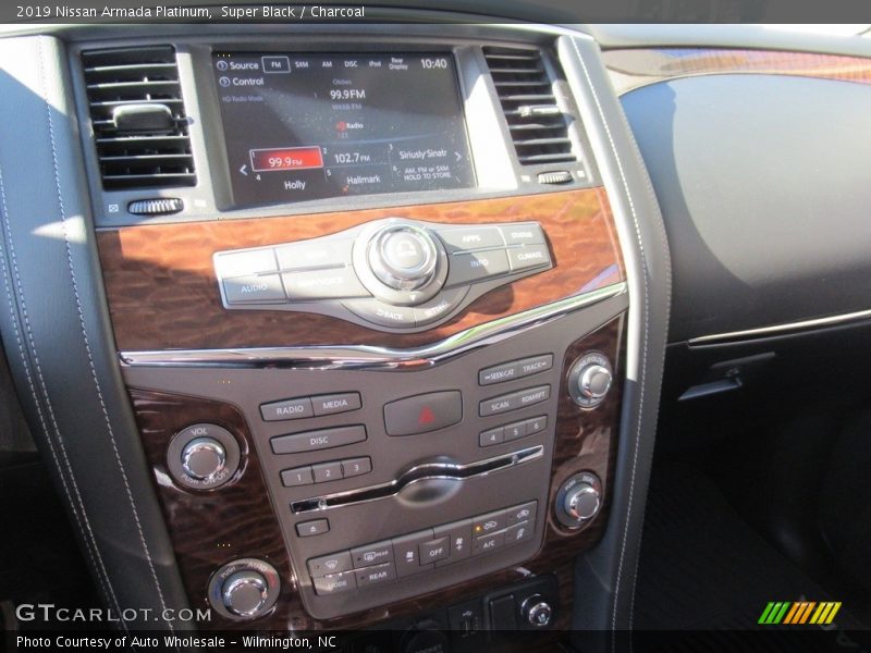 Super Black / Charcoal 2019 Nissan Armada Platinum