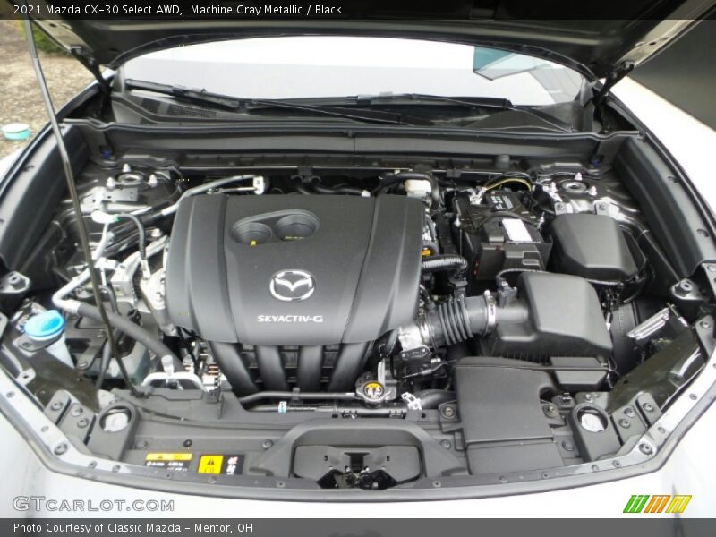 Machine Gray Metallic / Black 2021 Mazda CX-30 Select AWD