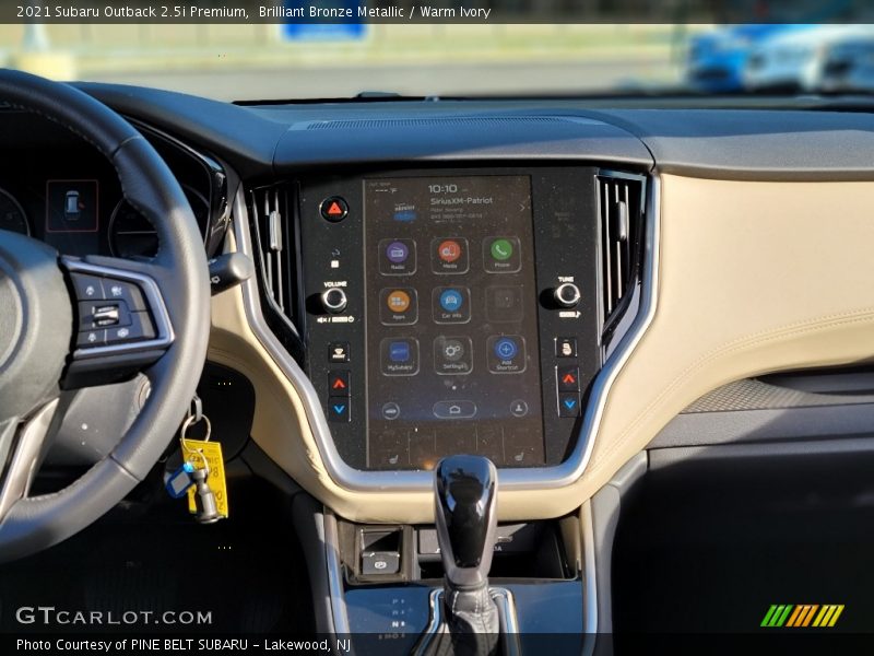 Brilliant Bronze Metallic / Warm Ivory 2021 Subaru Outback 2.5i Premium