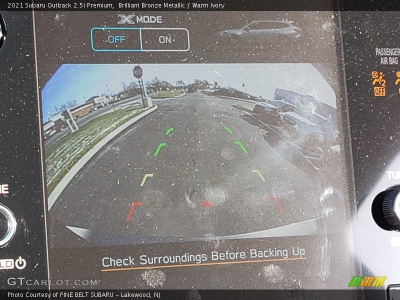 Brilliant Bronze Metallic / Warm Ivory 2021 Subaru Outback 2.5i Premium