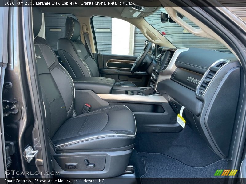 Front Seat of 2020 2500 Laramie Crew Cab 4x4