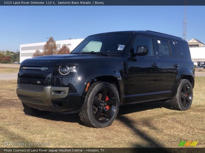 Santorini Black Metallic / Ebony 2020 Land Rover Defender 110 X