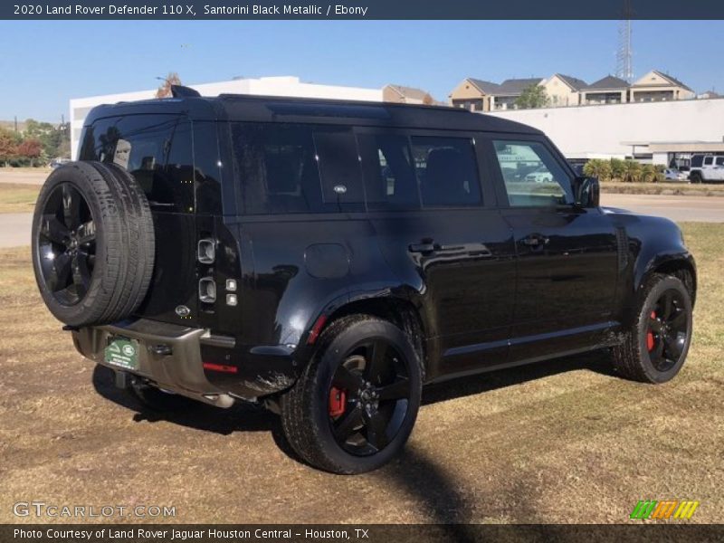 Santorini Black Metallic / Ebony 2020 Land Rover Defender 110 X