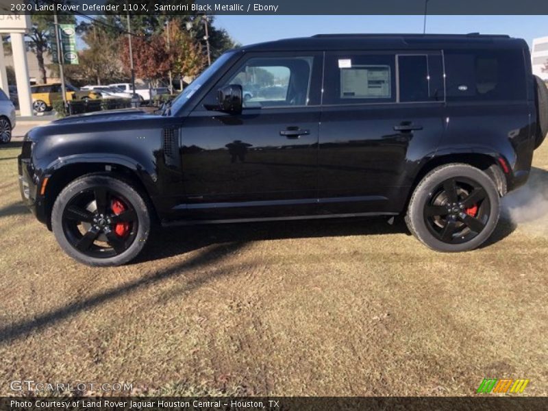Santorini Black Metallic / Ebony 2020 Land Rover Defender 110 X