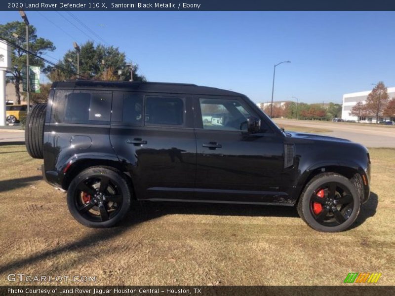 Santorini Black Metallic / Ebony 2020 Land Rover Defender 110 X