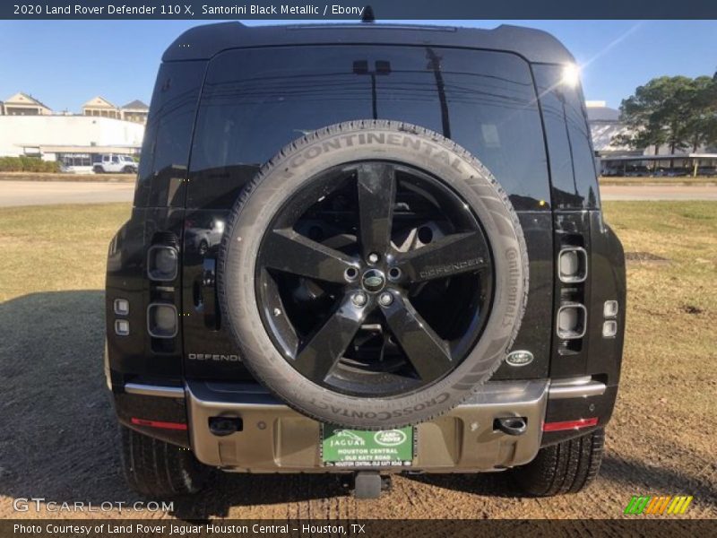 Santorini Black Metallic / Ebony 2020 Land Rover Defender 110 X