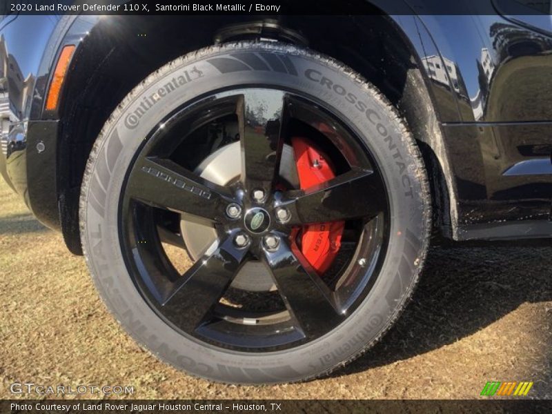 Santorini Black Metallic / Ebony 2020 Land Rover Defender 110 X
