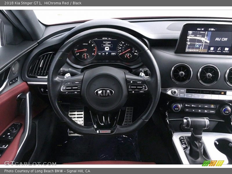 HiChroma Red / Black 2018 Kia Stinger GT1