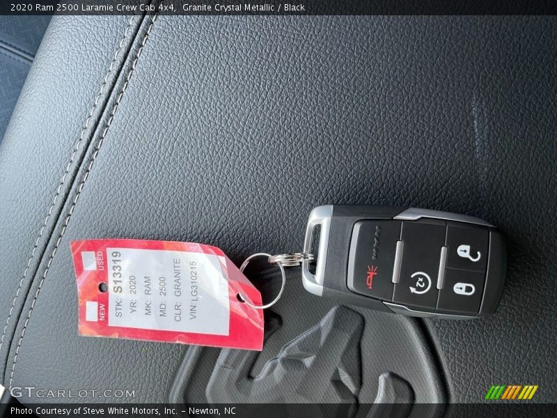 Granite Crystal Metallic / Black 2020 Ram 2500 Laramie Crew Cab 4x4