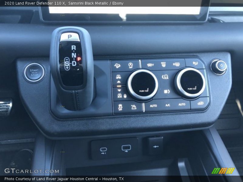 Santorini Black Metallic / Ebony 2020 Land Rover Defender 110 X