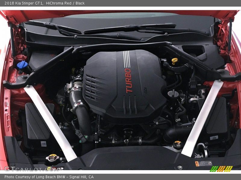  2018 Stinger GT1 Engine - 3.3 Liter Twin-Turbocharged DOHC 24-Valve CVVT V6