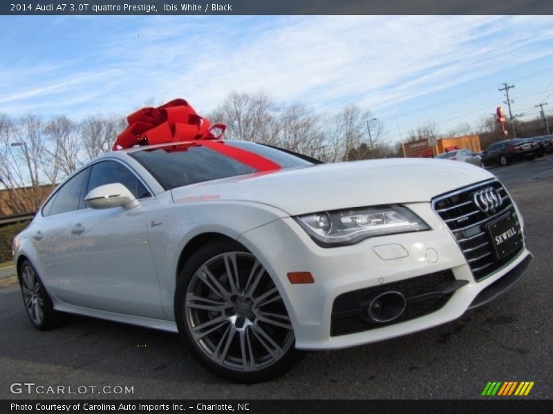 Ibis White / Black 2014 Audi A7 3.0T quattro Prestige
