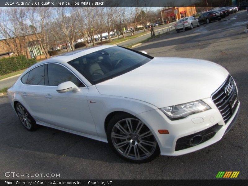 Ibis White / Black 2014 Audi A7 3.0T quattro Prestige