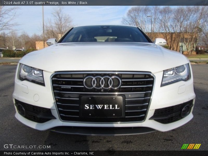 Ibis White / Black 2014 Audi A7 3.0T quattro Prestige
