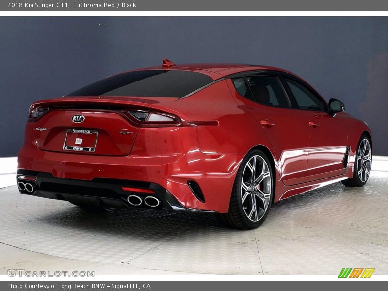 HiChroma Red / Black 2018 Kia Stinger GT1