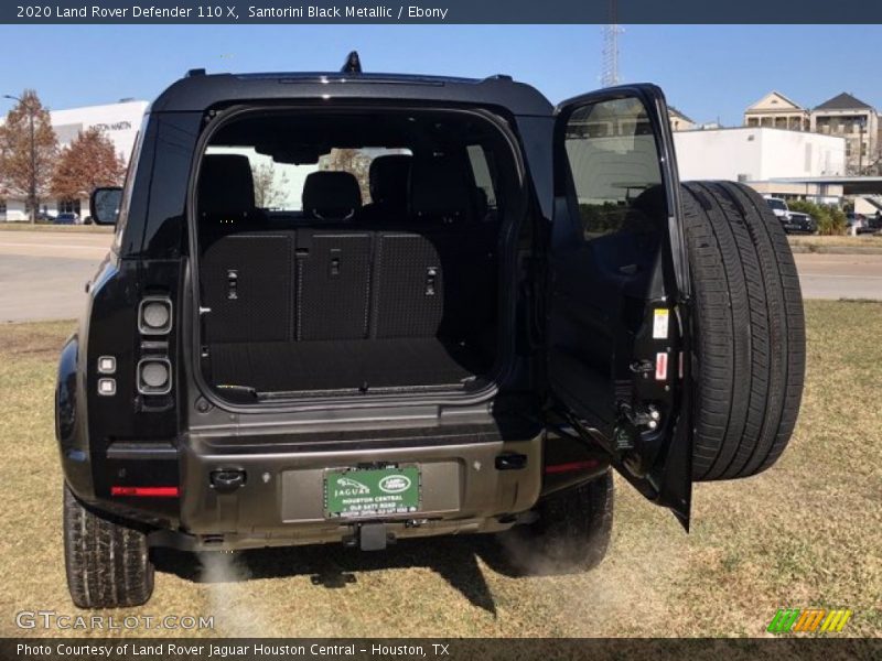 Santorini Black Metallic / Ebony 2020 Land Rover Defender 110 X