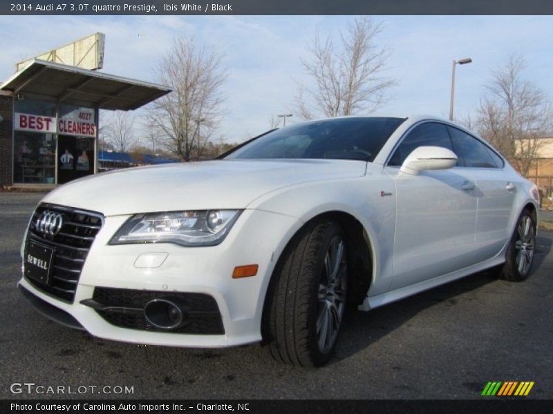 Ibis White / Black 2014 Audi A7 3.0T quattro Prestige