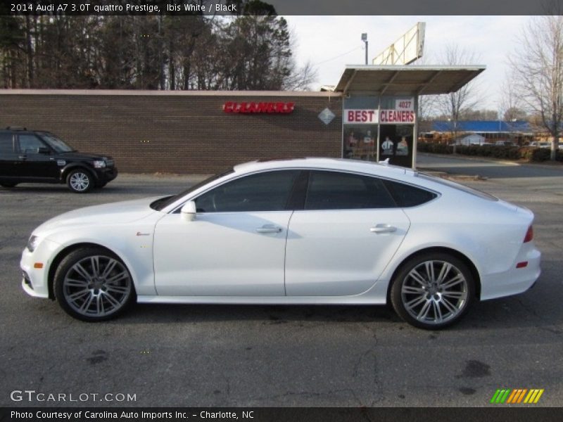 Ibis White / Black 2014 Audi A7 3.0T quattro Prestige