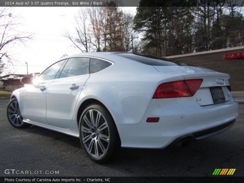 Ibis White / Black 2014 Audi A7 3.0T quattro Prestige