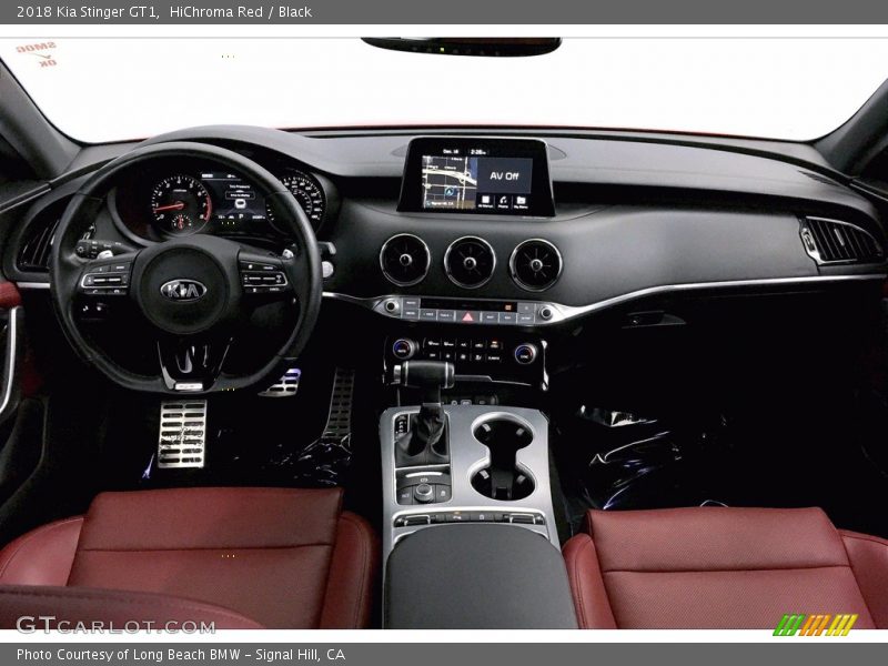 HiChroma Red / Black 2018 Kia Stinger GT1