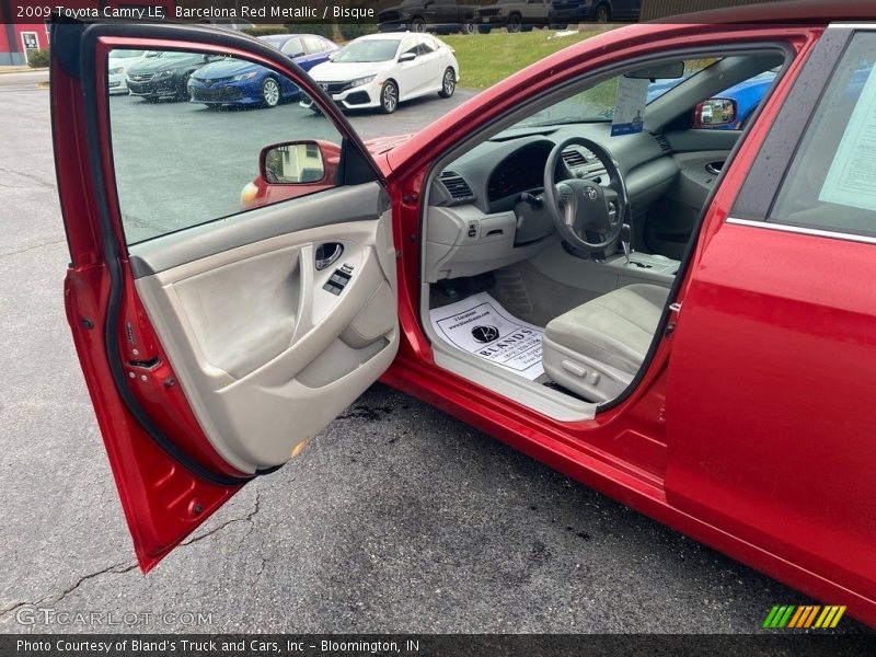 Barcelona Red Metallic / Bisque 2009 Toyota Camry LE