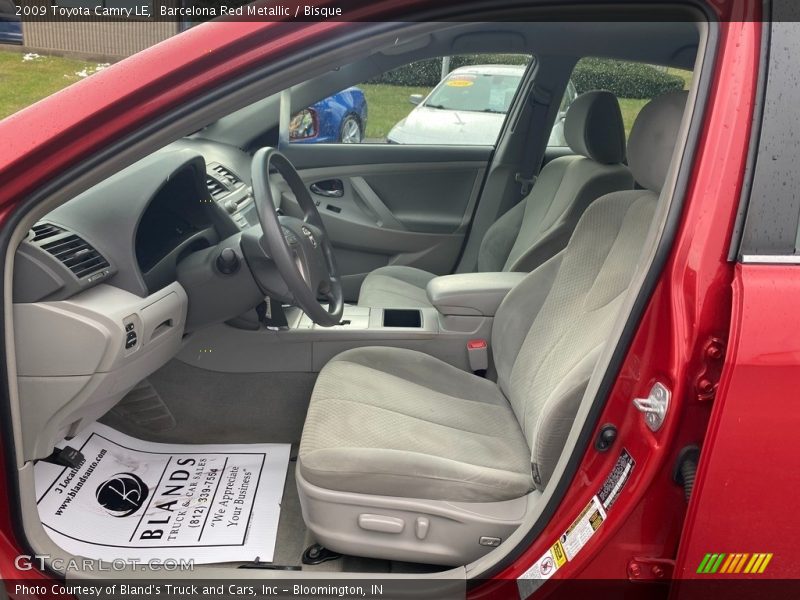 Barcelona Red Metallic / Bisque 2009 Toyota Camry LE