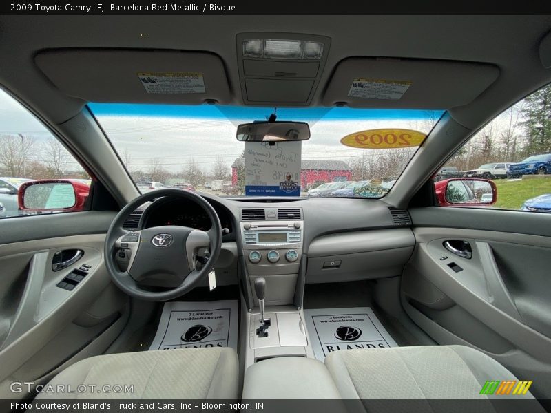 Barcelona Red Metallic / Bisque 2009 Toyota Camry LE
