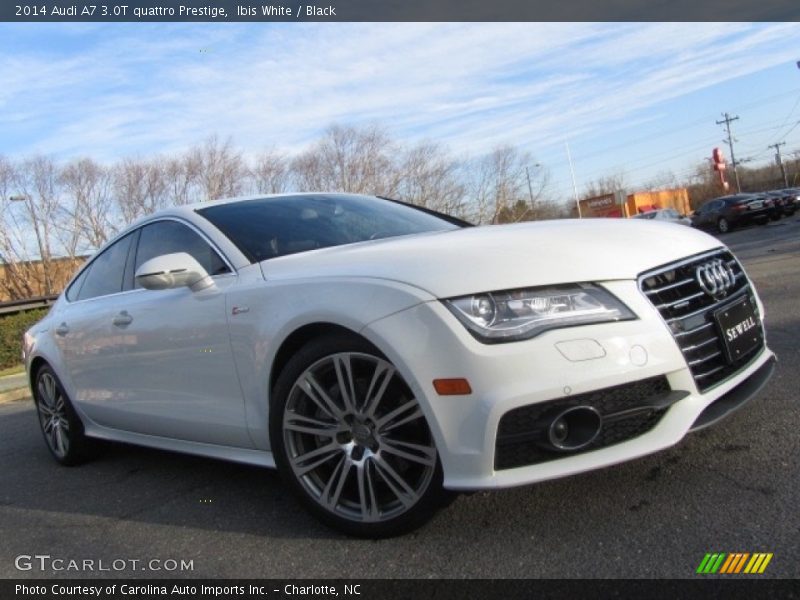 Ibis White / Black 2014 Audi A7 3.0T quattro Prestige