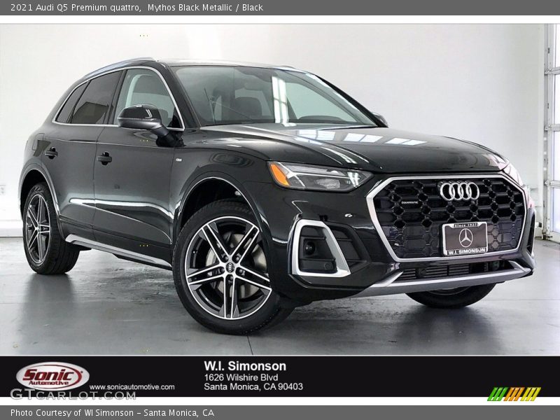 Mythos Black Metallic / Black 2021 Audi Q5 Premium quattro