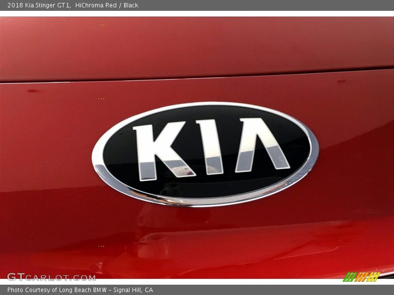 HiChroma Red / Black 2018 Kia Stinger GT1