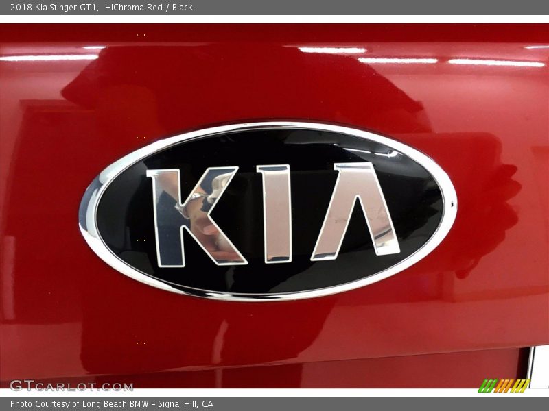 HiChroma Red / Black 2018 Kia Stinger GT1