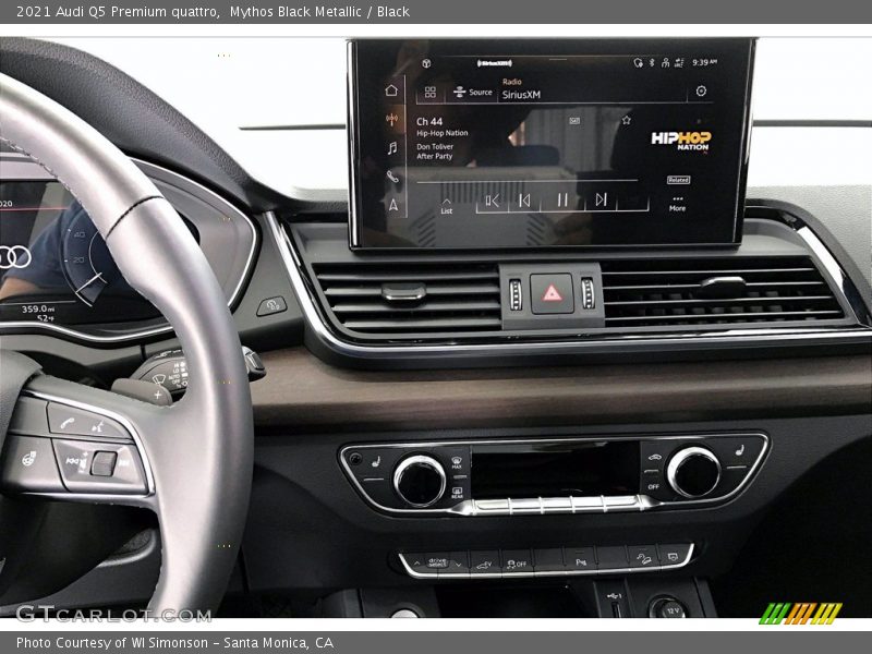 Controls of 2021 Q5 Premium quattro