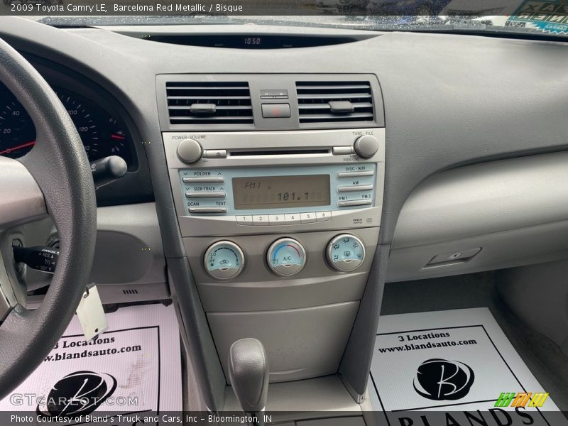 Barcelona Red Metallic / Bisque 2009 Toyota Camry LE