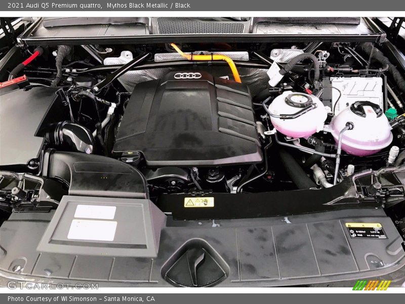  2021 Q5 Premium quattro Engine - 2.0 Liter Turbocharged TFSI DOHC 16-Valve VVT 4 Cylinder