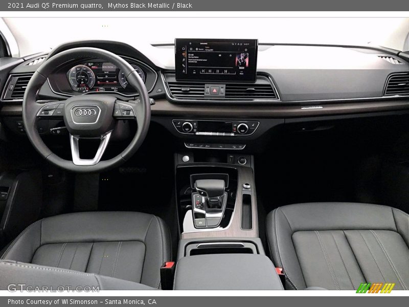 Dashboard of 2021 Q5 Premium quattro