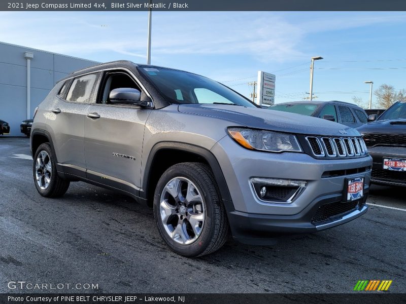 Billet Silver Metallic / Black 2021 Jeep Compass Limited 4x4