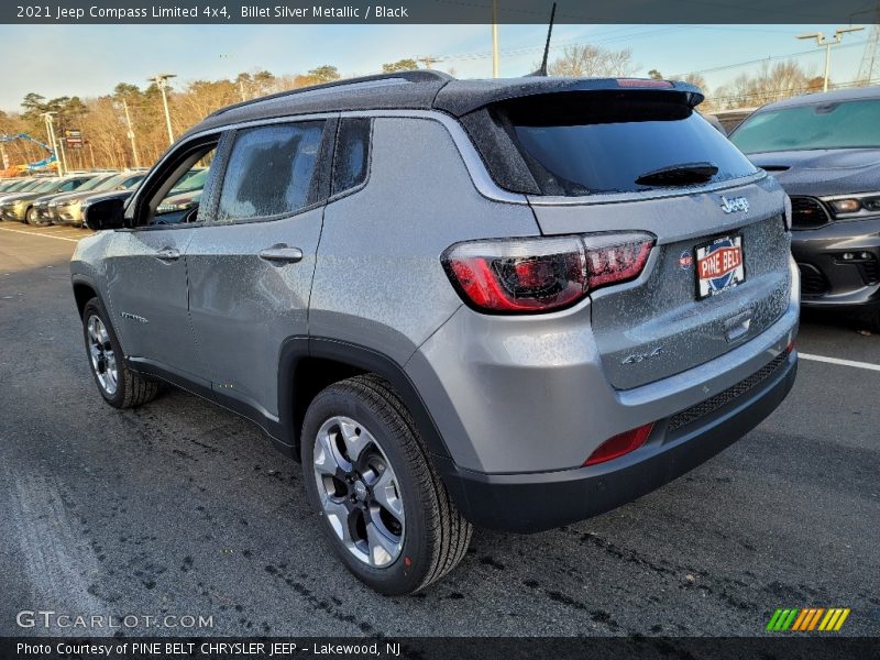 Billet Silver Metallic / Black 2021 Jeep Compass Limited 4x4