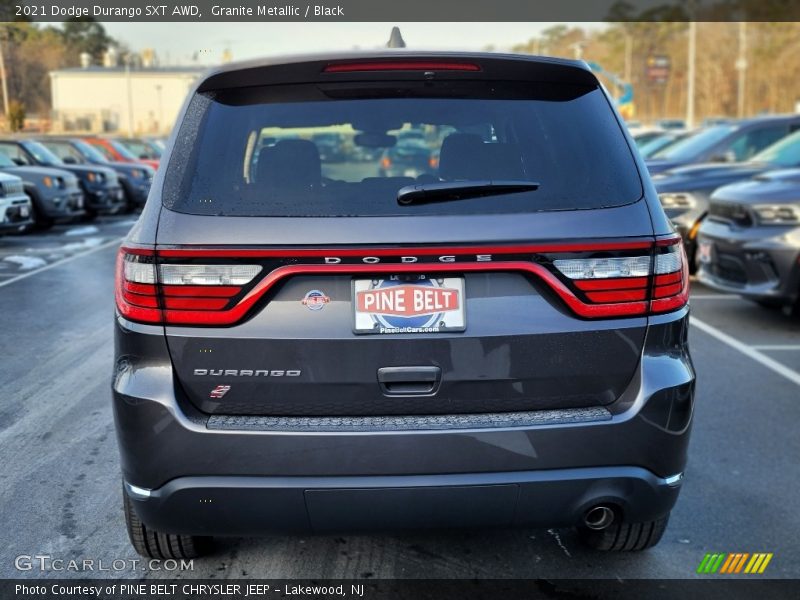 Granite Metallic / Black 2021 Dodge Durango SXT AWD
