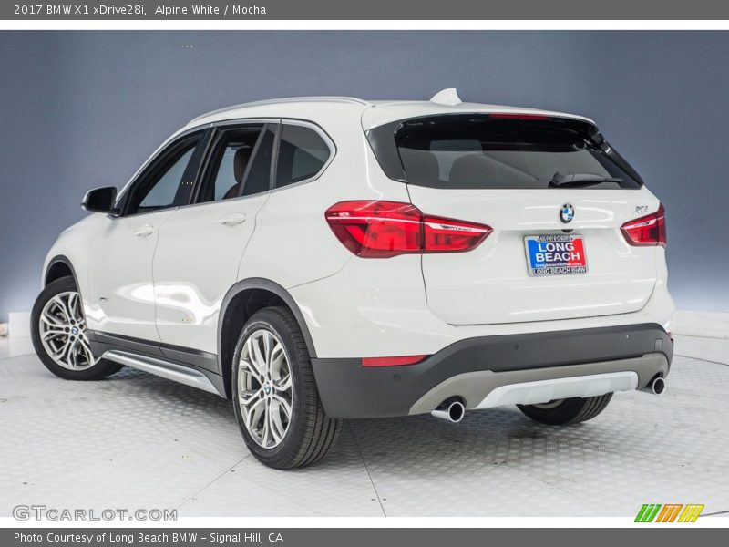 Alpine White / Mocha 2017 BMW X1 xDrive28i