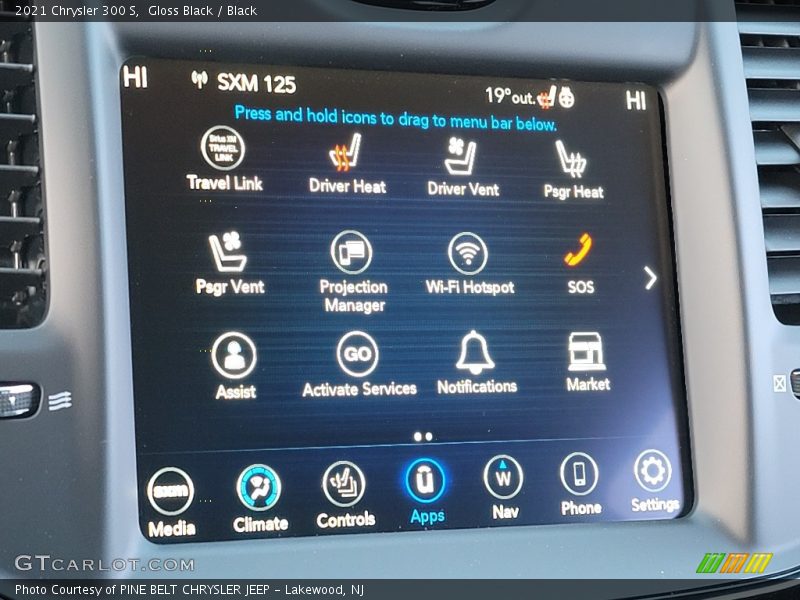 Gloss Black / Black 2021 Chrysler 300 S