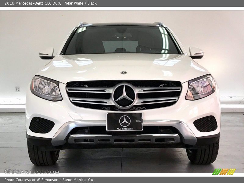 Polar White / Black 2018 Mercedes-Benz GLC 300
