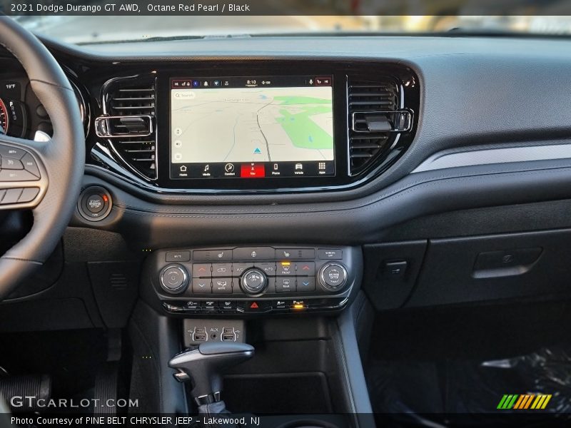 Octane Red Pearl / Black 2021 Dodge Durango GT AWD