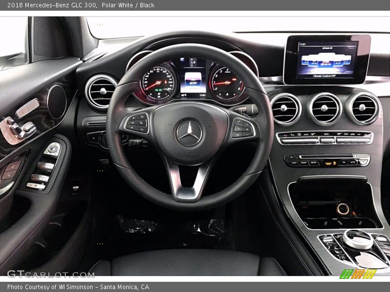Polar White / Black 2018 Mercedes-Benz GLC 300